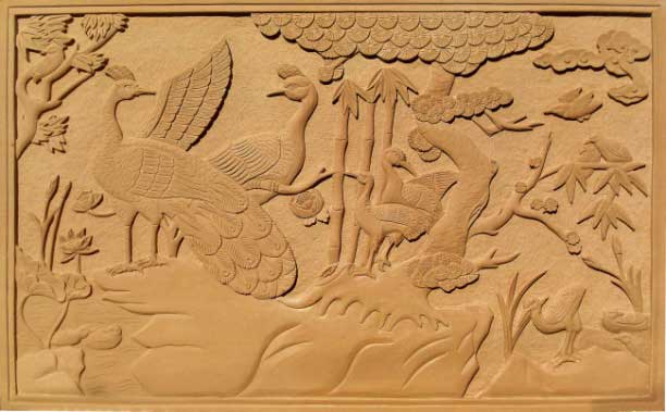 砂巖浮雕有什么優(yōu)勢，它是經(jīng)久不衰的藝術(shù)